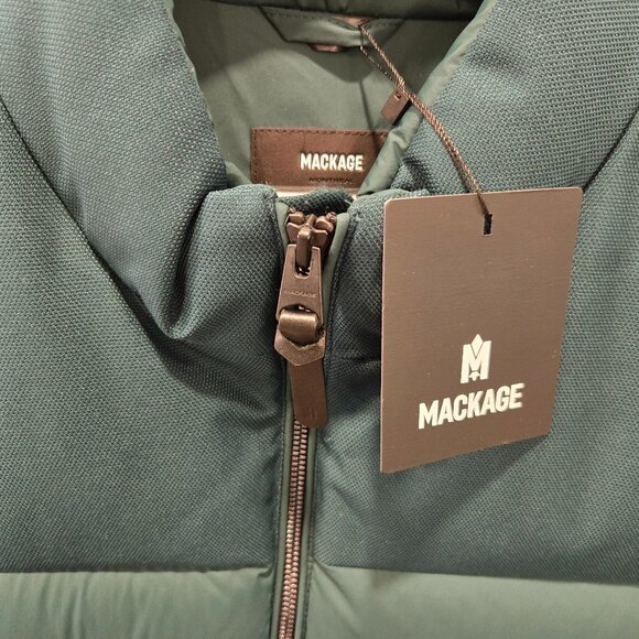Mackage Down Filled Gilet - Green - Picture 3 of 16